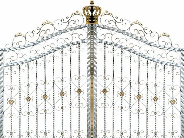 304不銹鋼管別墅大門